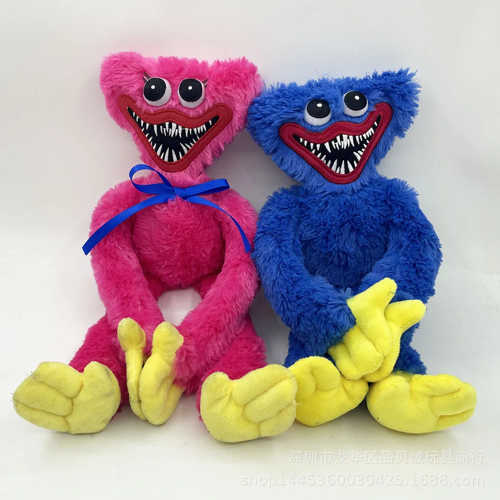 

New Huggy Wuggy Plush Toys Hand Puppets Poppy Playtime Huggy Wuggy Hand Puppet for Boys and Girls Blue Hand Puppet Gift for Kids