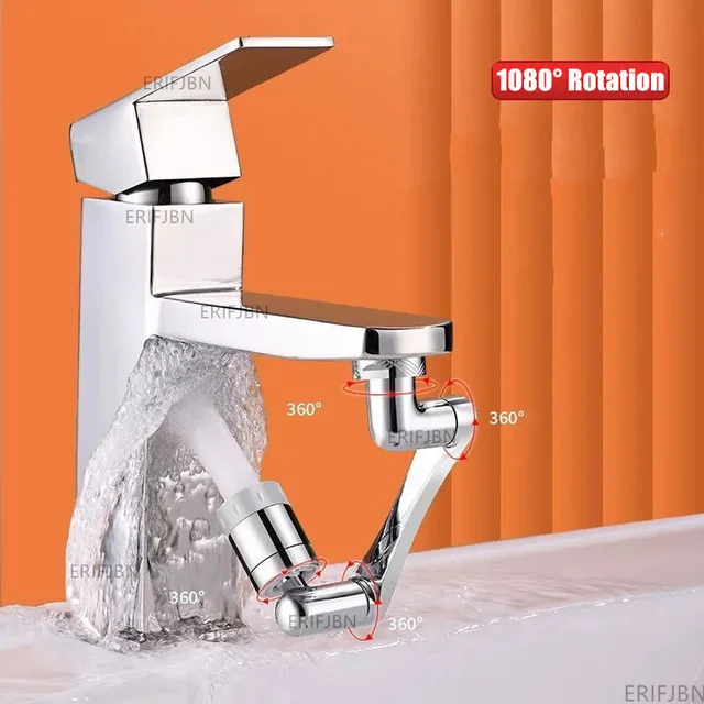 380° Rotation Kitchen Faucet Extender 3