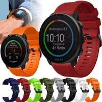 22mm smart watch band for polar grit xgrit x pro silicone straps polar vantage m m2 wristband forerunner 745 accessories belt