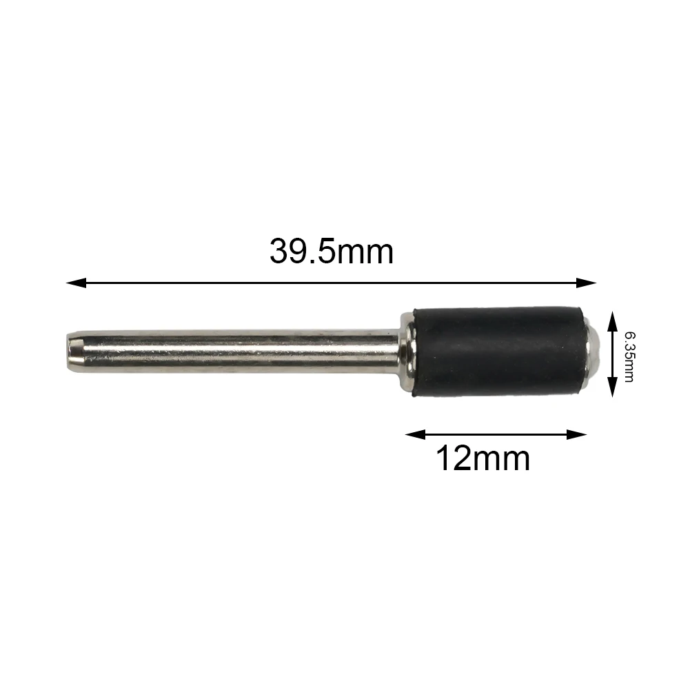 

5pcs Rubber Mandrel 1/8 Inch Grinder Drum Sandpaper Circle Kit For Rotary Tool To Polish Sand/shape/groove/finish Soft/hard Wood