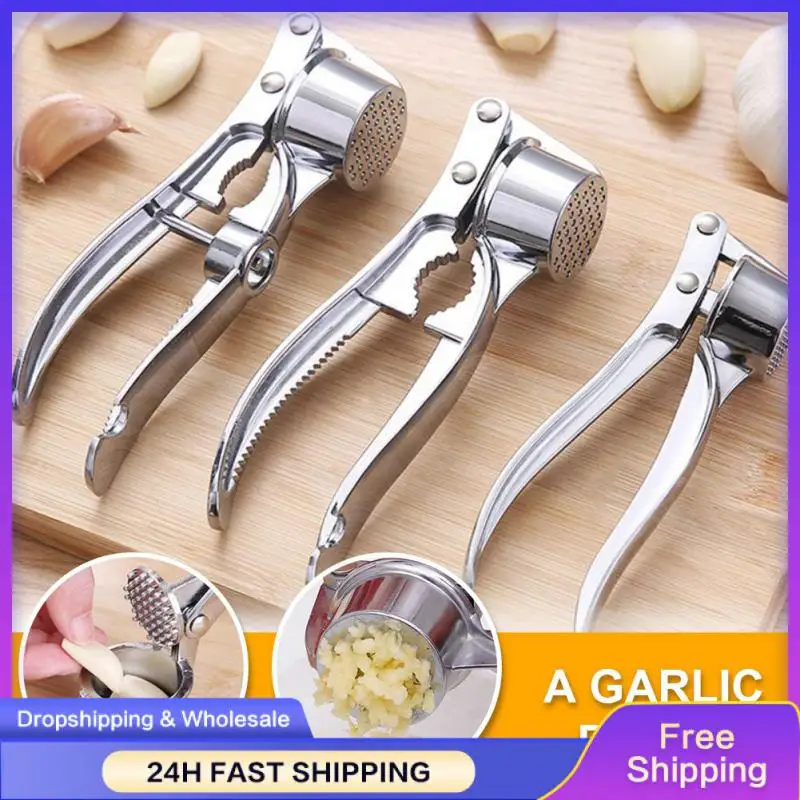 

Garlic Press Zinc Alloy Walnut Cracker Garlic Masher Walnut Opener Kitchen Accessories Beer Opener Kitchen Tool