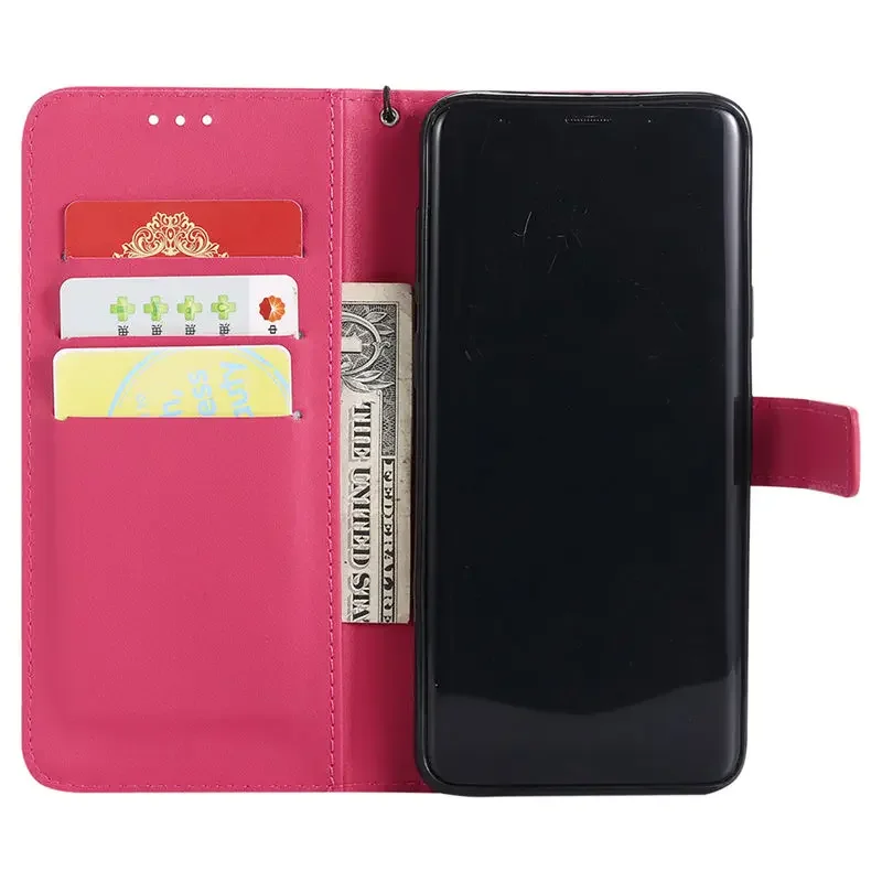 S9 чехол для Samsung Galaxy G960F кожаный бумажник откидной Чехол + S 9 Plus G965F оболочка чехлы