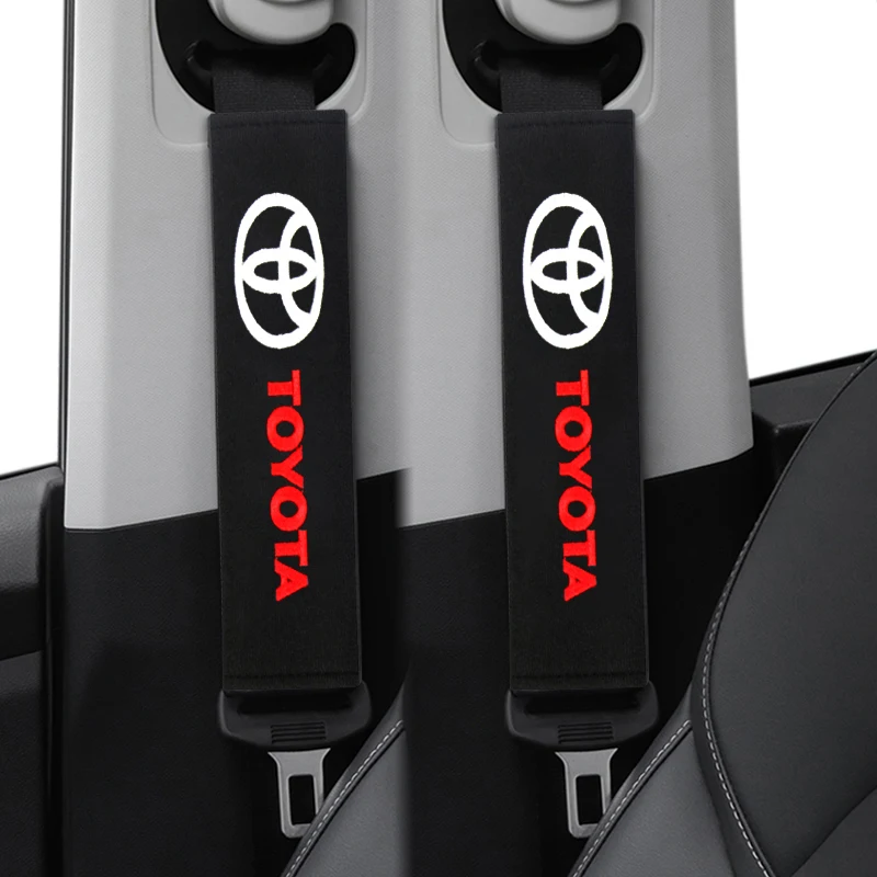 2 шт. автомобильный ремень безопасности хлопковый чехол на плечо с вышивкой для