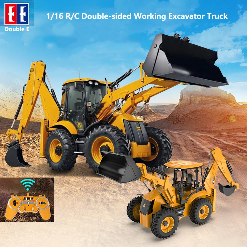 Радиоуправляемый бульдозер NoEnName_Null 1/20 пластик 14+