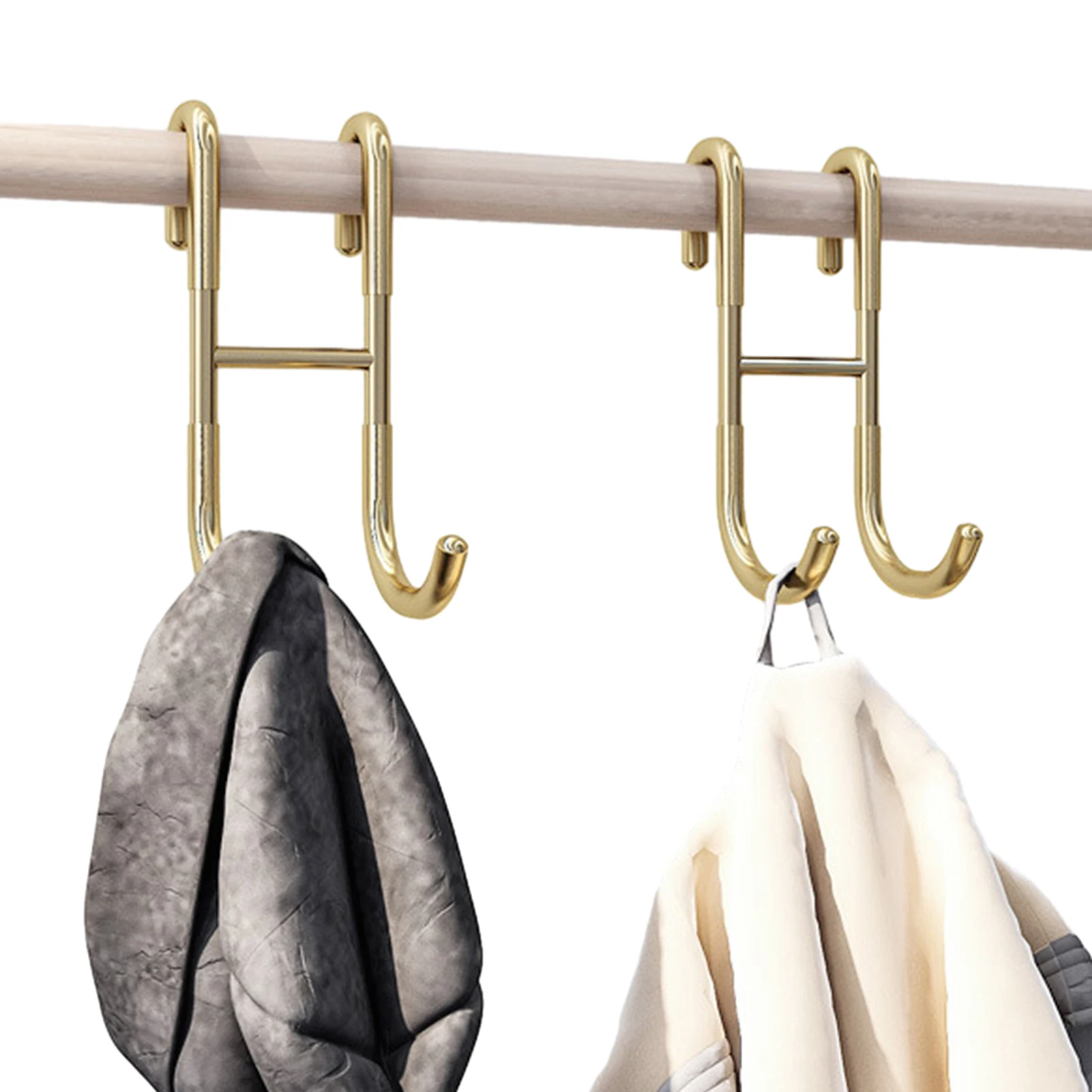 2 шт. экономящий пространство из люфы противоскользящий крючок для душевой двери