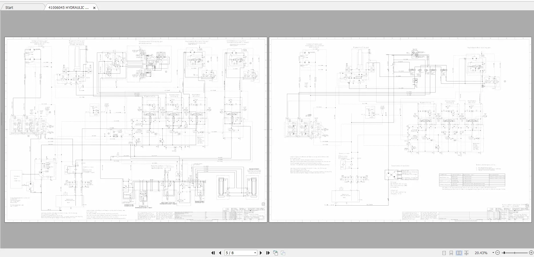 Кран Manitowoc 10 2 ГБ. Все модели обновленные 01.2021 диаграммы проводки гидравлические