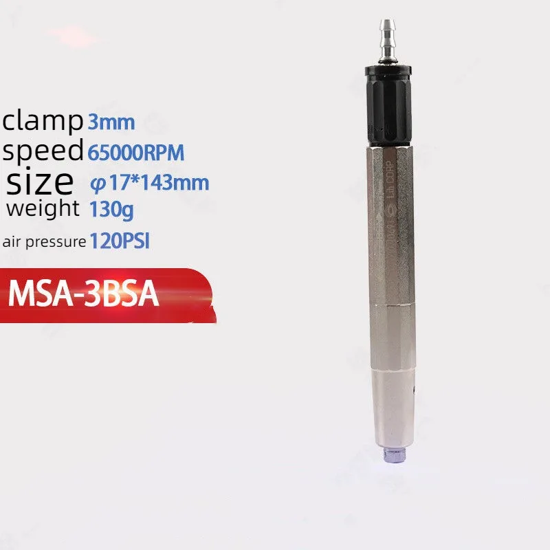 Made TAIWAN Jrealmer MSA-3BSA Pneumatic Lapping Grinder Turbolap Air Lapper Linear Ceramic Fiber File Jewelry Rotary Handpiece