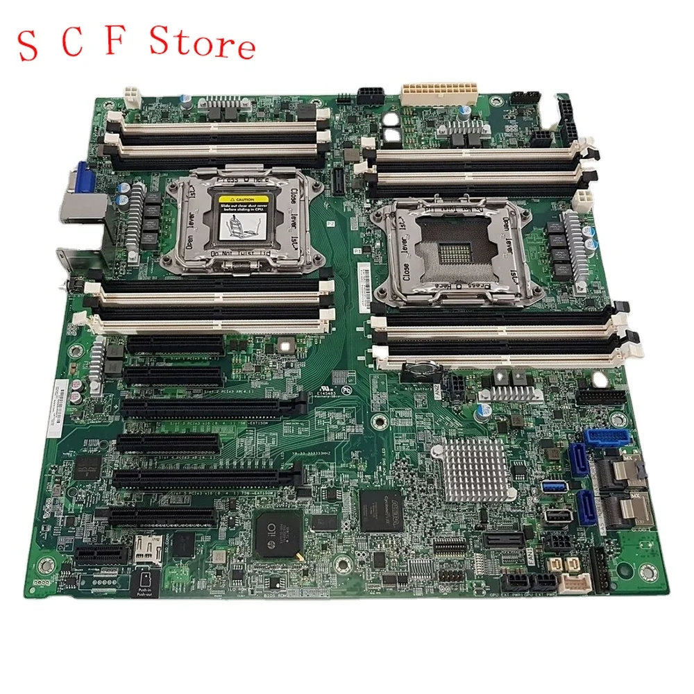 

For HP ML150 GEN9 X99 843671-001 775243-004 775243-003 806840-001 LGA2011-V3 DDR4 Server Motherboard