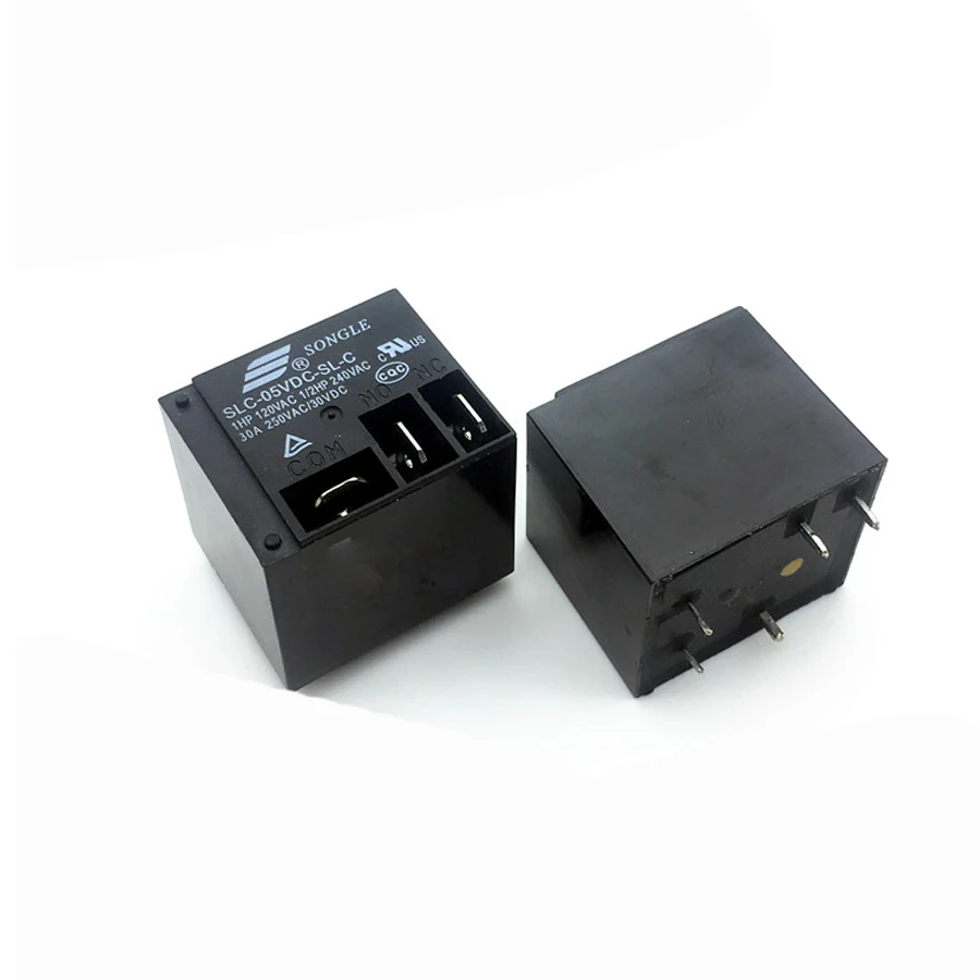 10 шт./лот SLC-05VDC-SL-A/SLC-12VDC-SL-A 5V 12V 24V 4P 4Pin 30A реле | Строительство и ремонт
