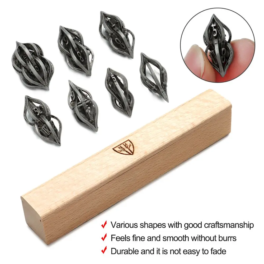 Лидер продаж новый креативный набор многогранных игральных костей из