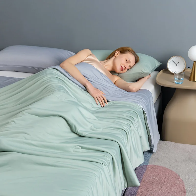 

Охлаждающие одеяла, мягкое воздушное одеяло, легкое летнее одеяло с двухсторонней холодной и охлаждающей тканью
