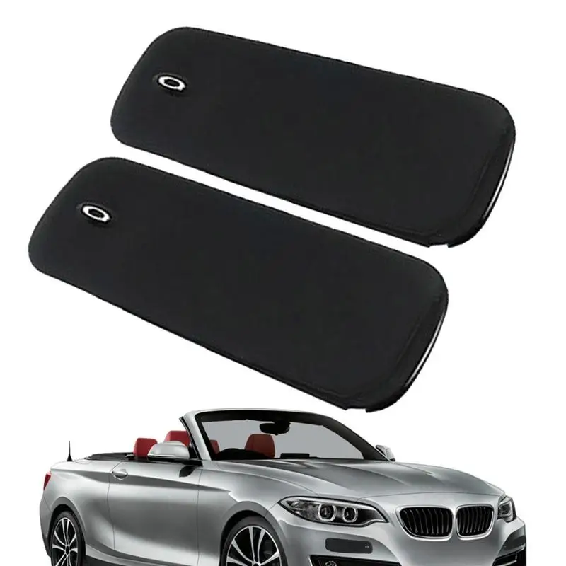 

Car Bumper Protector Strip 2PCS Car Anti-Collision Strip Bumper Protector Double-Sided Adhesive Pvc Rubber Bumper Protection