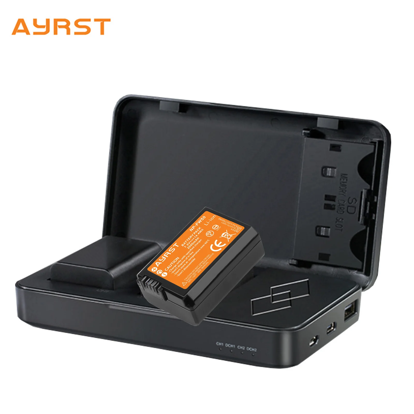 

NP-FW50 NP FW50 Battery w Charger Caser for Sony Alpha a6500 a6300 a6000 a5000 a3000 NEX-3 A7 A7II A7RII A7SII A7S A7S2 A7R A7R