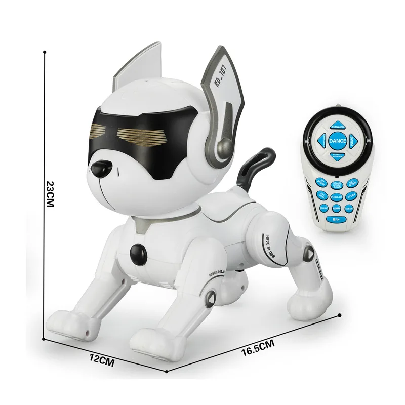 

Детская интеллектуальная собака-робот многофункциональная программируемая трюковая собака с дистанционным управлением сенсорная Интерактивная электрическая игрушка для домашних животных