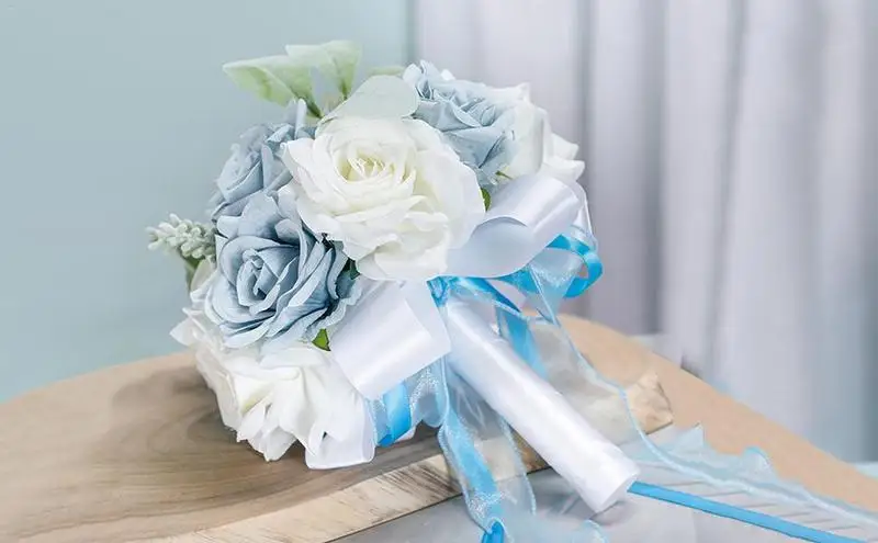 

Свадебные цветы для невесты изысканные свадебные букеты с регулируемым дизайном букеты подружки невесты с изысканными деталями