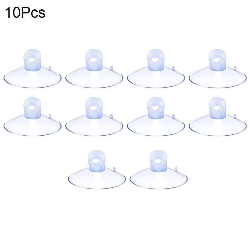 

Прозрачные крючки-присоски 35 мм, 10/20 шт.