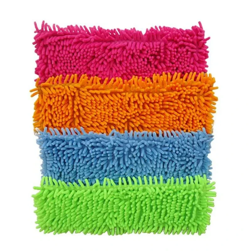 Головка швабр Коралловый бархатный коврик для чистки пола гостиной Сменная