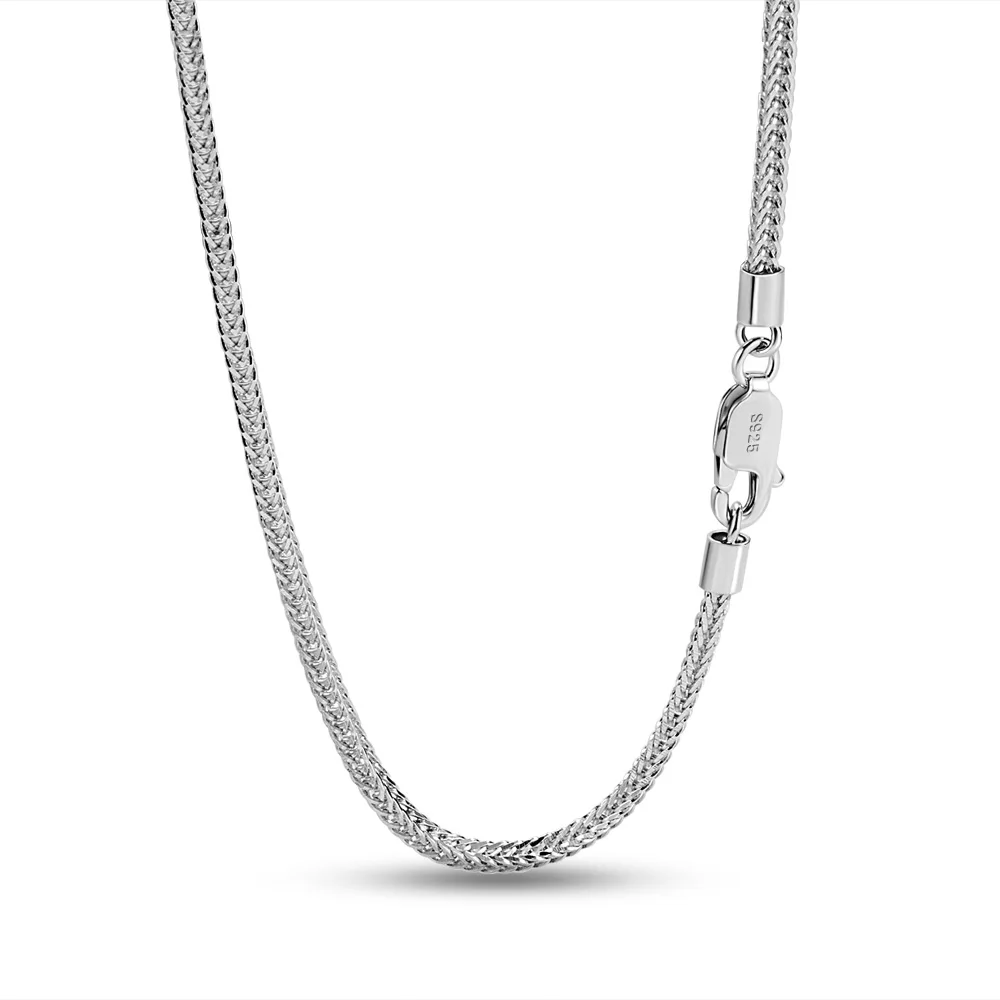 

Мужское ожерелье ziqiudie из стерлингового серебра с платиновым покрытием, модное длинное ожерелье с кулоном, ожерелье с цепочкой на свитер, ювелирные изделия