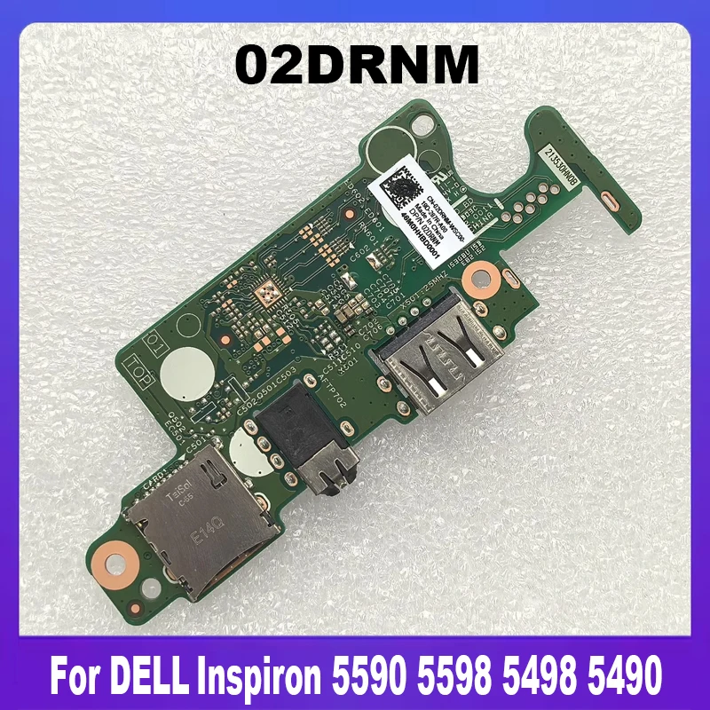 Новый оригинальный 02DRNM для ноутбука DELL Inspiron 5590 5598 5498 5490 USB-аудио плата чтения карт