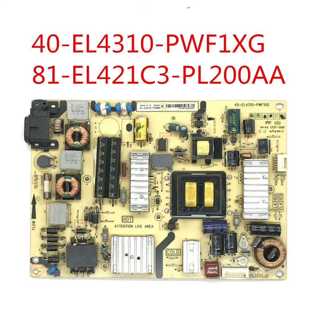 

Для 40-EL4310-PWF1XG 81-EL421C3-PL200AA плата питания для телевизора