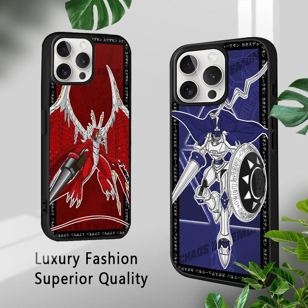 D-Digimon Anime A-Adventure Phone Case For IPhone 16 15 14 13 12 11 Pro Xs Max Mini Plus Celulares Hard Funda