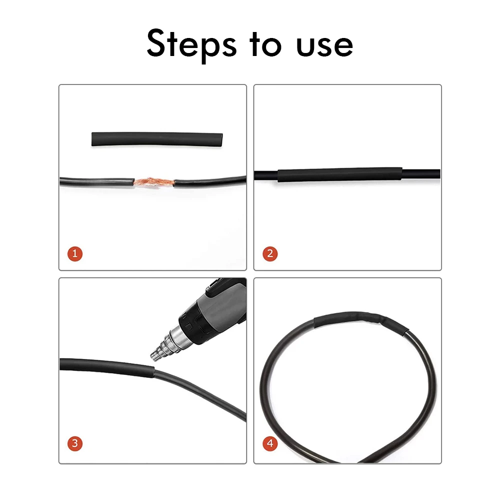 Термоусадочная Трубка ZIShan 127-530 Шт. Электрический Соединительный Кабель
