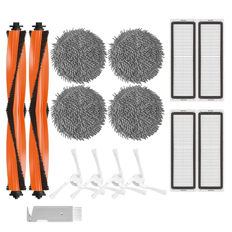 

Main Side Brush Filter And Mop Pad Replacement Accessories For Mijia Pro Xiaomi STYTJ06ZHM Robotic Vacuum Cleaner