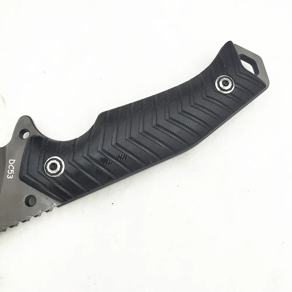 Стальной тактический нож DC53 полный для выживания в дикой природе охотничий с