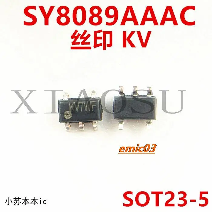 

10 шт. SY8089AAAC SY8089AAC SOT23-5 KV *** DC-DC 2A
