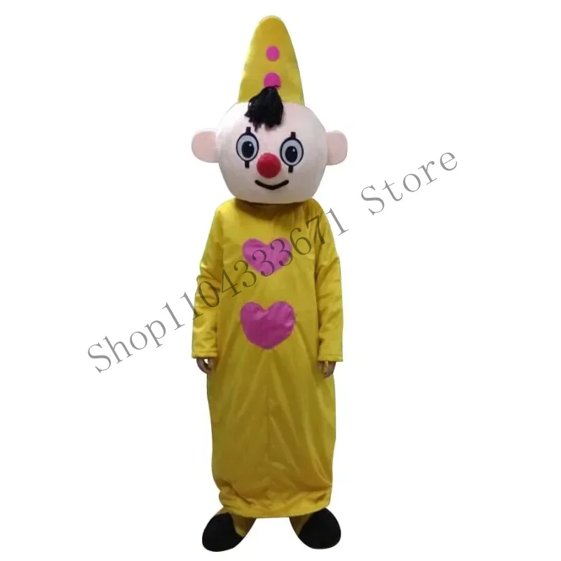Желтая шляпа для мальчика бамба клоун костюмы талисмана взрослый размер косплей