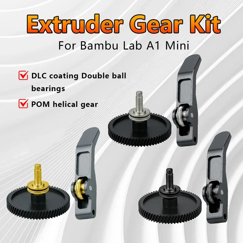 Комплект шестерен экструдера для мини- 3D-принтера Bambu Lab A1 закаленная нано
