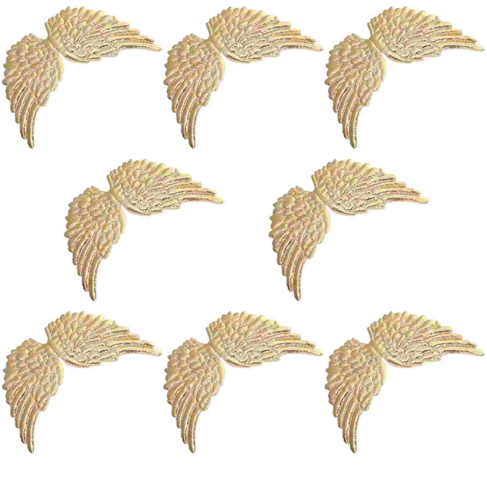 

Wings Crafts Decor Ornaments Ornament Accessories Diy Wing Christmas Mini Pendants Craft Fabric Party Acrylic Fairy Decorations
