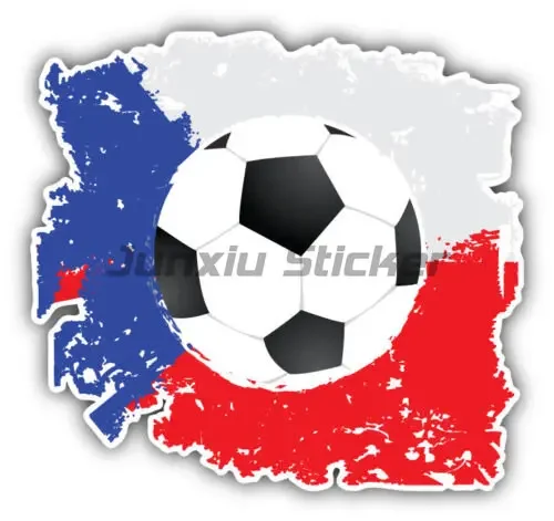 Личность Карта Чешской Республики Флаг Автомобильная наклейка Велосипедная