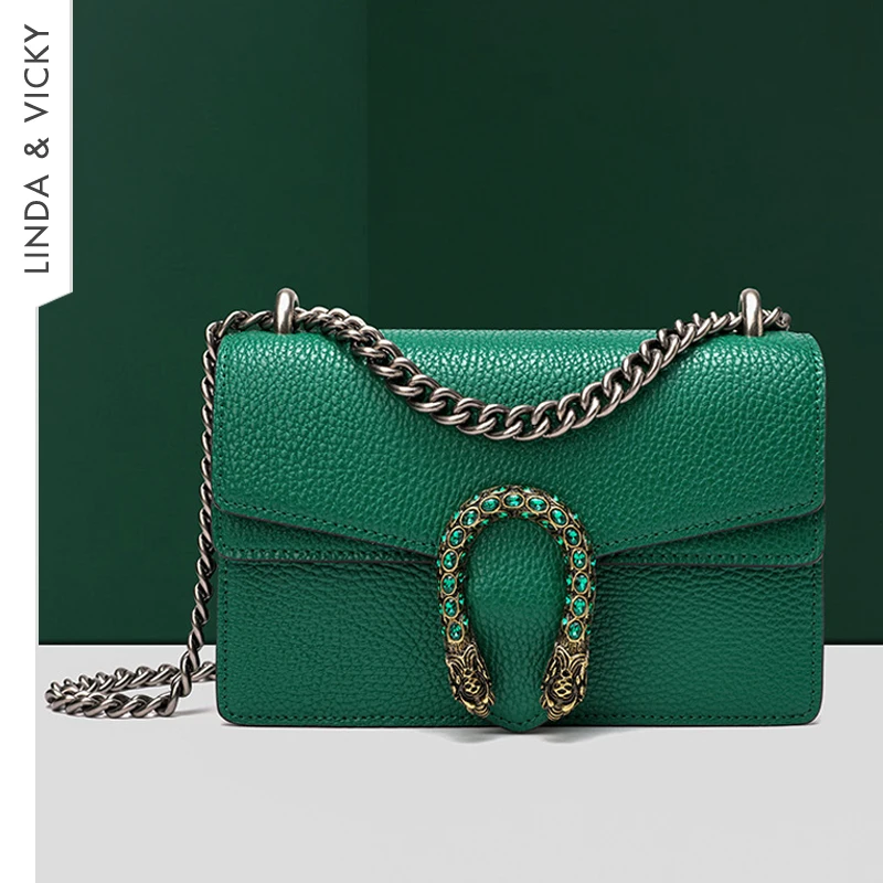 

Luxury Designer Shoulder Bag Fashion Genuine Leather Phone Purse 2022 High Quality Cowhide Chain Straps Dionysian Crossbody Bags