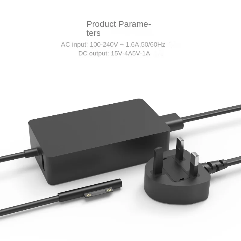 Surface Plug 65W Surface Pro зарядное устройство для Microsoft Surface Pro 9, 8, 7 ...