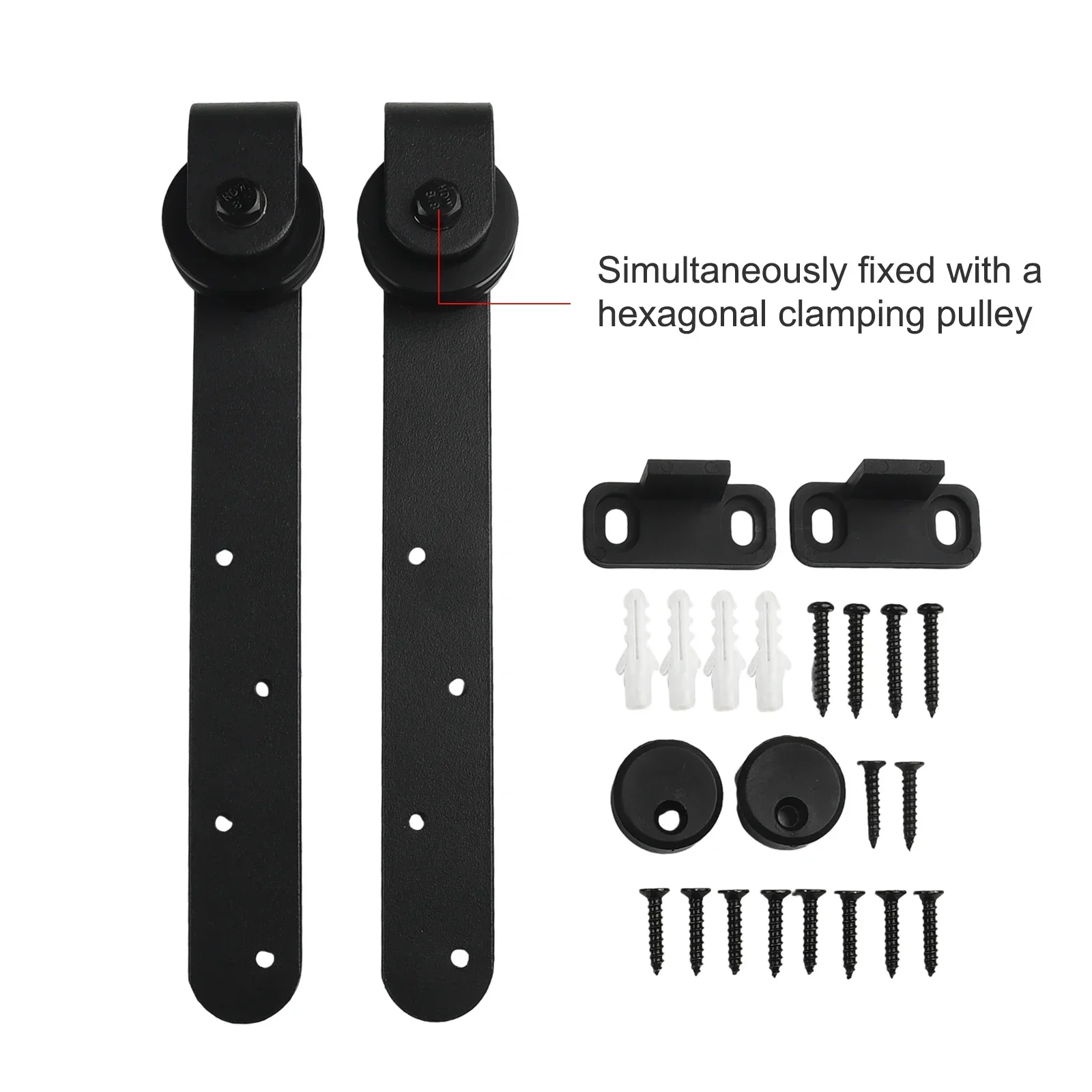 1 комплект система раздвижных дверей сарая вешалка для верхнего крепления