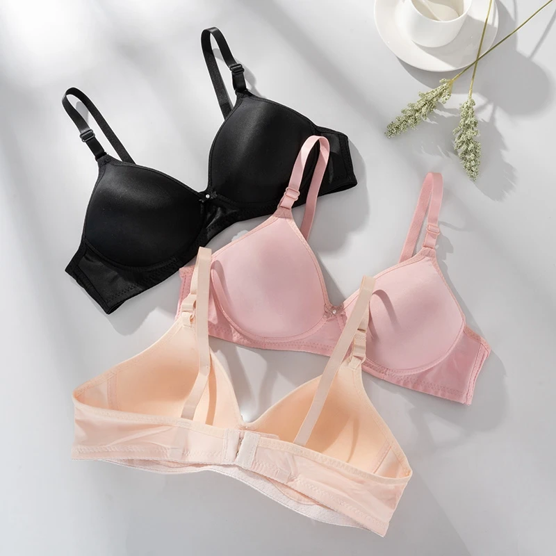 

Sexy Plus Size Bra Women's Bralette Push Up Lingerie Crop Tube Top Underwear Solid Color Grace Female Seamless Brassiere B C Cup