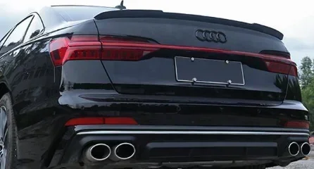 Для Audi A6 S6 C8 2019-2024 задний спойлер модификация крыла багажника крыло автомобильные
