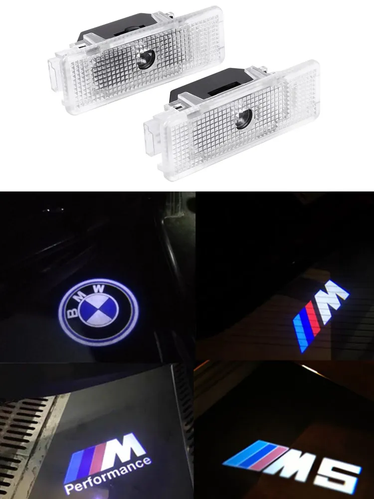 

LED Car Door Ghost Shadow Welcome Logo Projector Light Accessories For X5 E53 2000 2001 2002 2003 2004 2005 2006 E39 E52 Z8