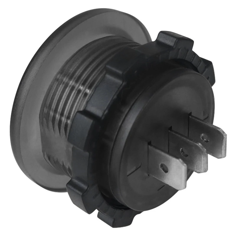 Автомобильный светодиодный цифровой вольтметр постоянного тока 12 В/24 В двойной