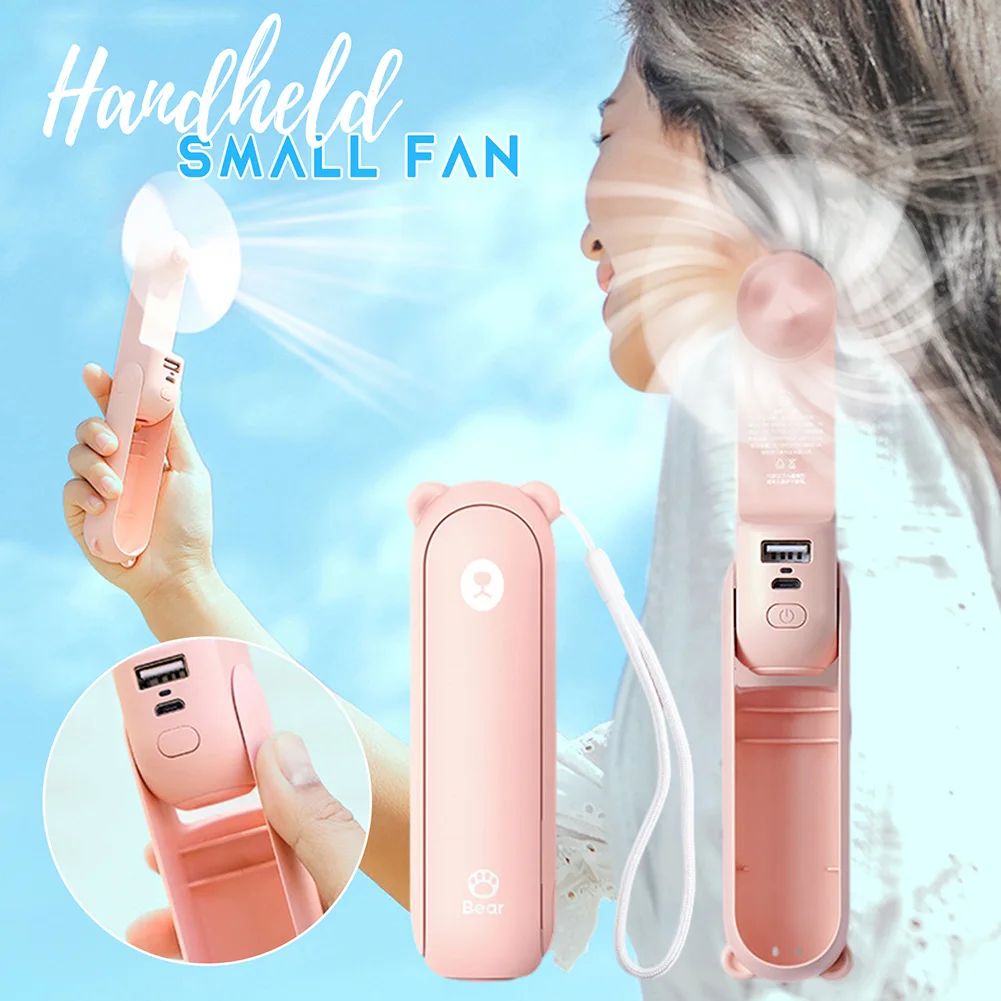 

Уличный Электрический мини-вентилятор с низким уровнем шума, мощный холодный вентилятор для кемпинга