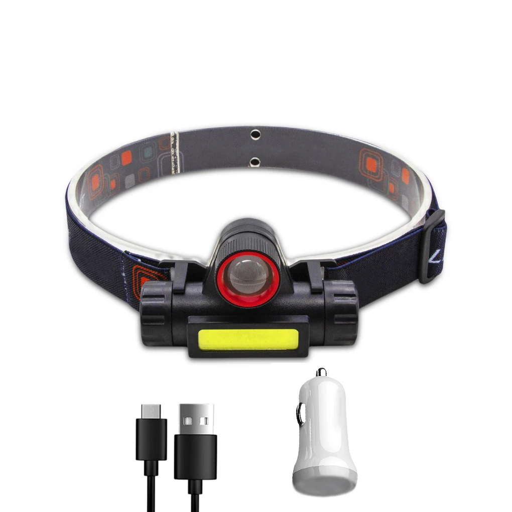 

Фонарь налобный портативный с регулировкой яркости, 2 режима, 1/2/3