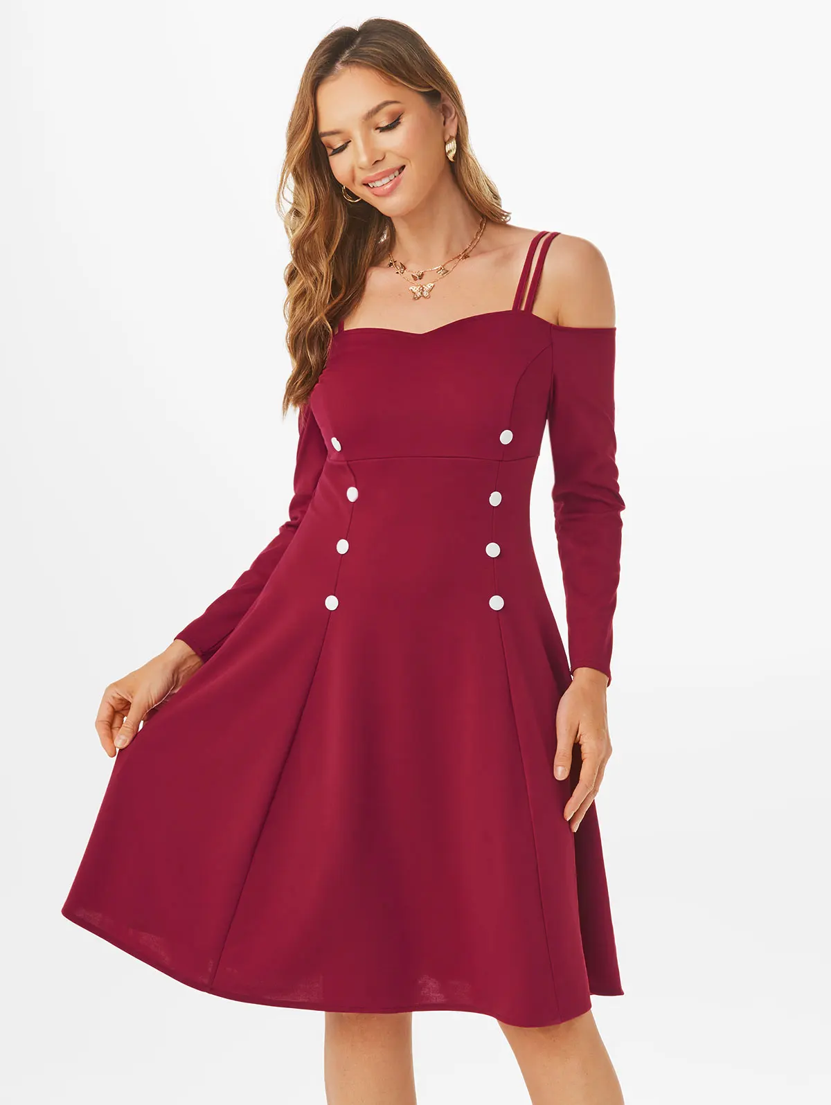 

Элегантные женские красные платья а-силуэта однотонное приталенное платье с воротником-лодочкой мини-платье На Бретельках Вечернее платье...