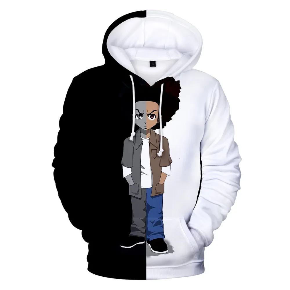 

2023 New The Boondocks Hoodies 3D Long Sleeve Sweatshirt Men's Hoodie Women Casual Harajuku Streetwear Unisex Oversized Clothes
