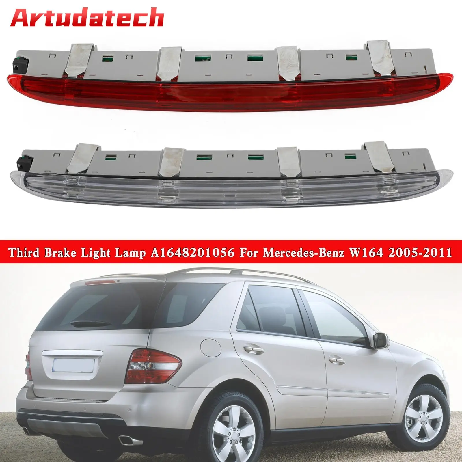 Третья лампа стоп-светильник Artudatech A1648201056 для Mercedes-Benz W164 2005-2011 автомобильные