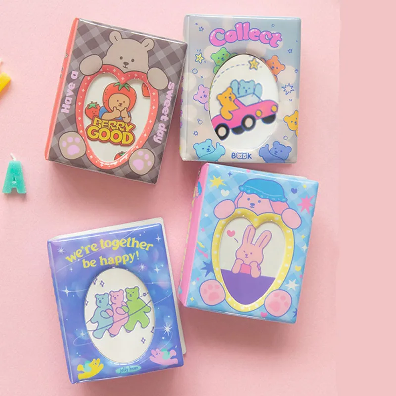 

Korea Photocard Holder Book 3inch Mini Idol Photo Collect Book Single 40pocket Binder