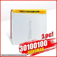 124 pcs 30100100 3 7v 4000mah lithium polymer battery for tablet pc ainol aurora texet tm 7858 lrbis tz 871 30101100