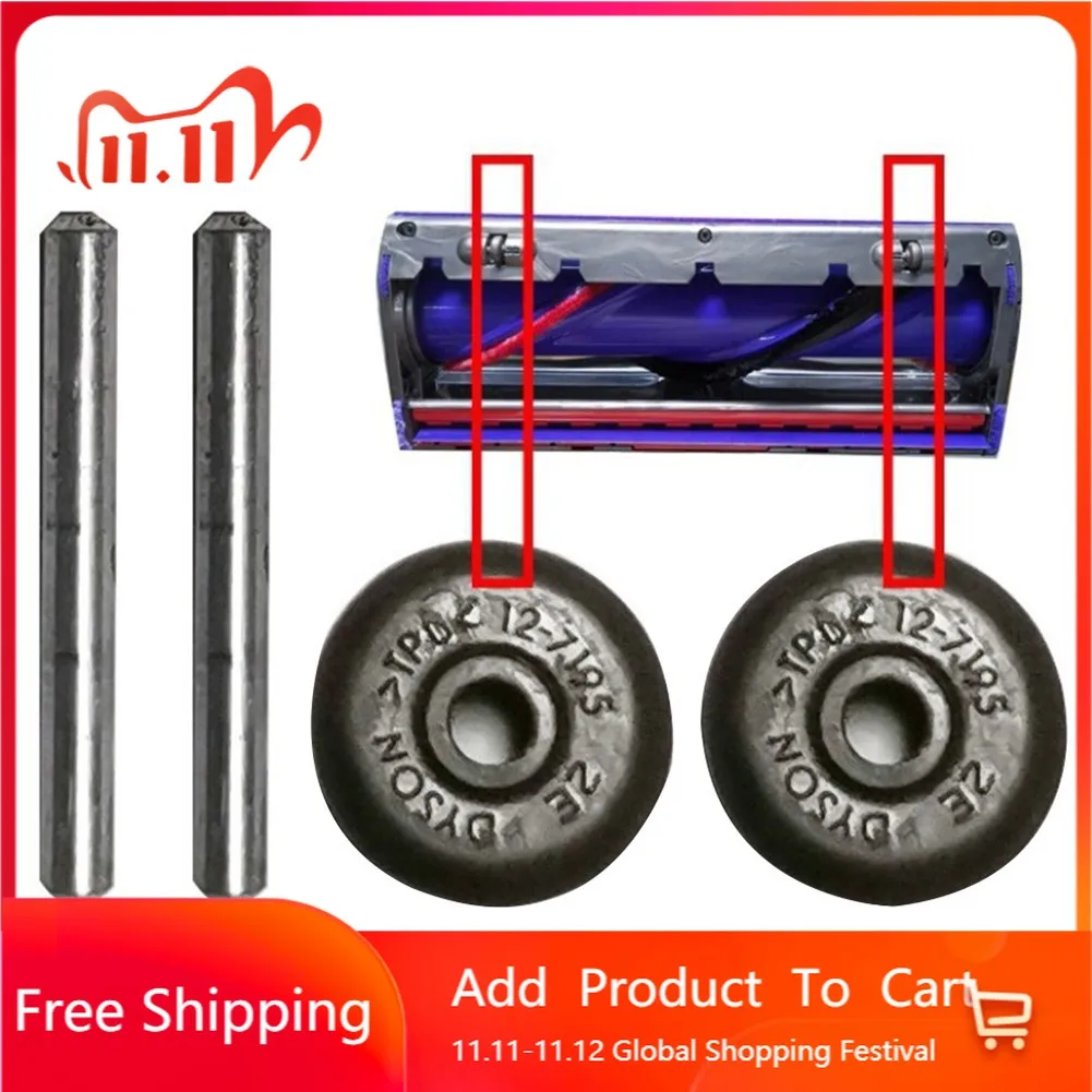 

Motorized Brush Heads Axles And Rollers Little Wheels For DYSON DC35 DC44 DC45 DC59 DC62 V6 SV03 SV05 SV06 SV07 SV09 SV09