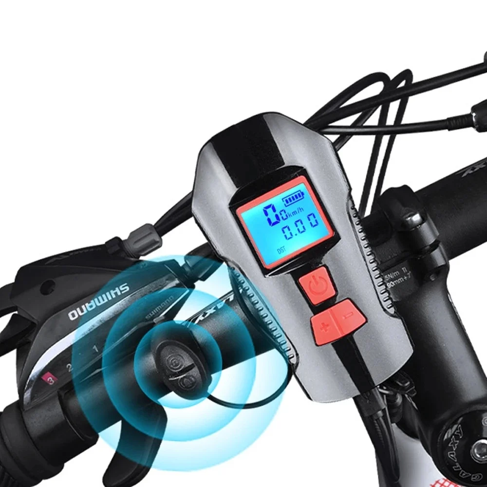 Велосипедный фонарь с компьютером водонепроницаемый велосипедный спидометр
