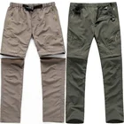 Мужские Водонепроницаемые Походные штаны для мужчин и женщин, летние брюки для кемпингатреккинга, спортивные штаны для альпинизмаактивного отдыха, шорты AM001